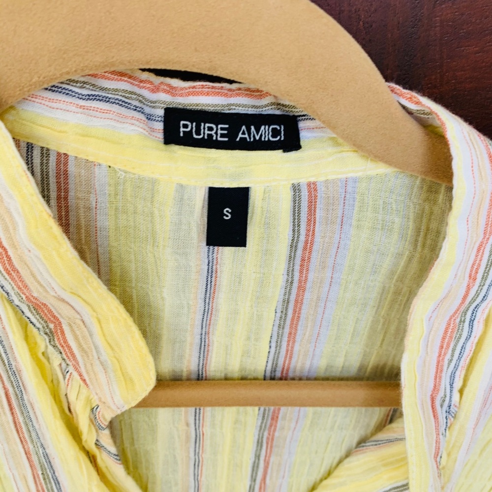 Multiple Striped Pure Amici Blouse. - image 3